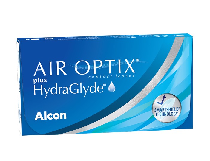 Alcon Air Optix plus HydraGlyde (3 шт)